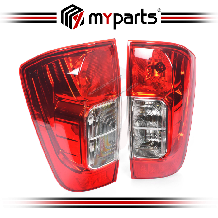 TYC Fits Nissan Navara NP300 D23 Ute 2015~2023 | Taillight Tail Light Rear Lamp (Non Fog) | Pair LH Left Hand + RH Right Hand