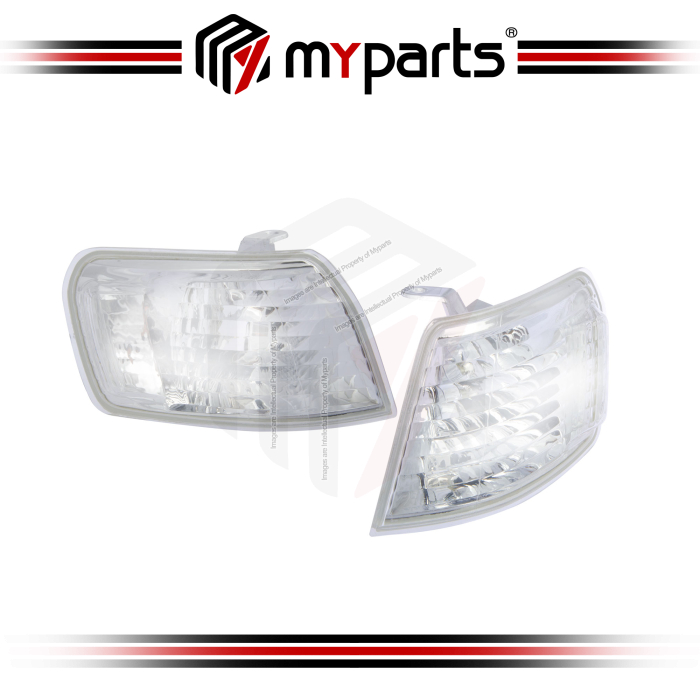 TYC Toyota Corolla AE110 AE111 Facelift 1998~2001 Corner Lamp Turn Indicator Signal Light | Pair LH Left (Passenger) + RH Right (Driver)